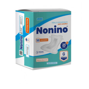 PAÑALES PARA ADULTOS NONINO CLÁSICO "G" X 50 UNID.