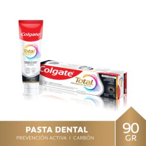 Crema Dental Colgate Total 12 carbón x 90 gr