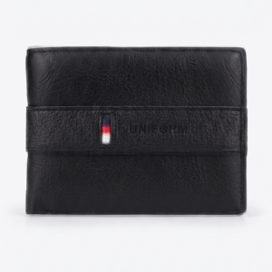 BILLETERA HOMBRE UNIFORM NEGRO