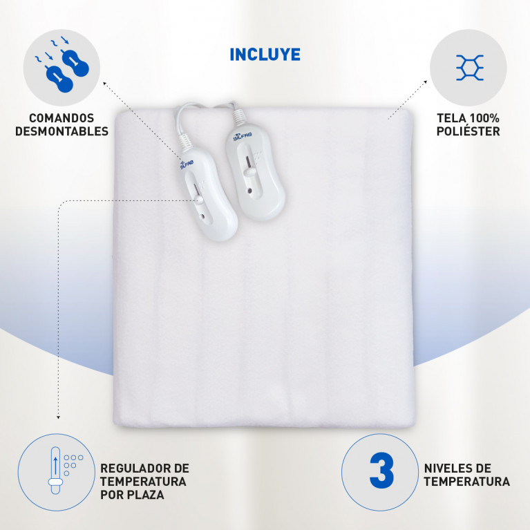 MTD100 Climatizador para cama 2 plazas - Imagen 2