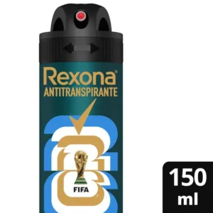 Desodorante Antitranspirante Rexona Fútbol Fanatics en Aerosol x 150 ml