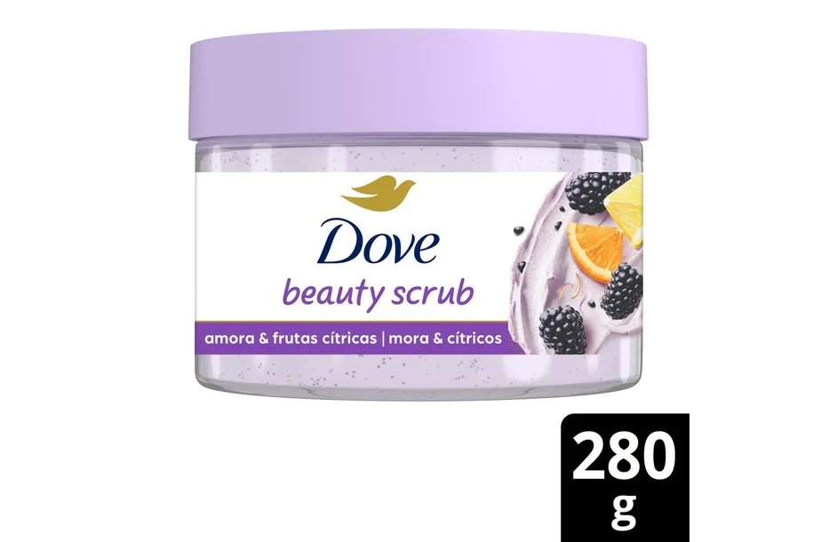 Exfoliante corporal DOVE Mora y Citricos x 280 gr
