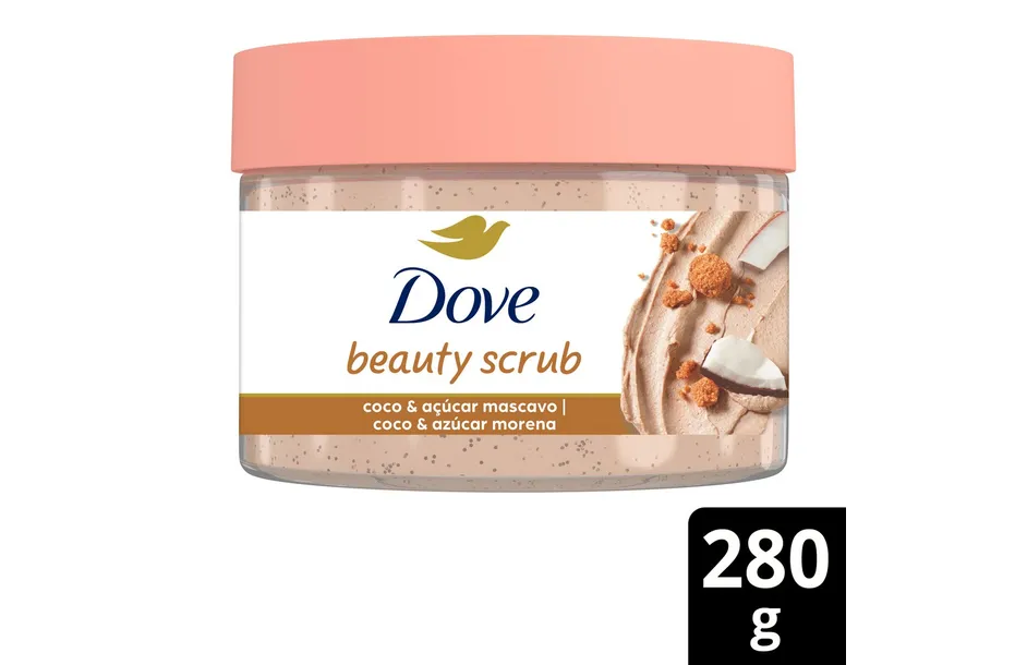 Exfoliante Corporal DOVE Coco y Azúcar morena x 280 gr