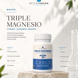 BETTER TRIPLE MAGNESIO X 30 DOSIS