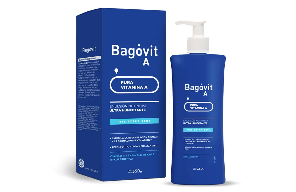 Bagóvit Emulsión Nutritiva Humectante Piel Extra Seca x 350 g