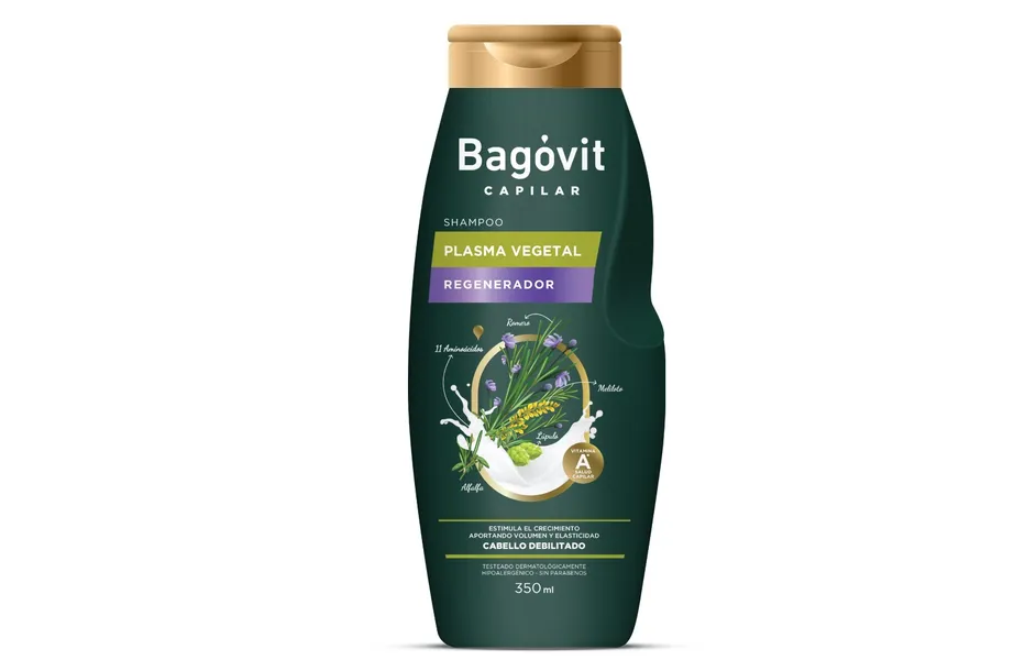 Shampoo Bagovit Plasma Vegetal x 350 ml