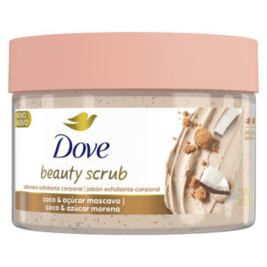 DOVE BODY SCRUB SUGAR COCONUT 280GR JAB