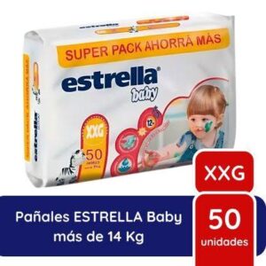 PAÑALES ESTRELLA  BABY XXG X 50