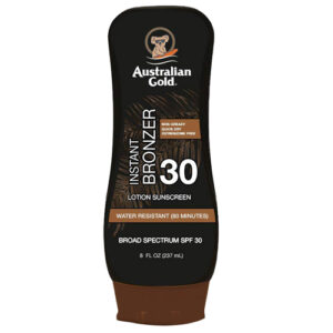 AUSTRALIAN GOLD SPF 30 LOTIN WITH BRONZER 8 OZ.