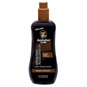 AUSTRALIAN GOLD - BOTTLE - Dark Tanning Accelerator Spray Gel With Bronzer - 237ml