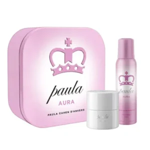 ESTUCHE PAULA AURA (EDT  60 + AER. 123 )
