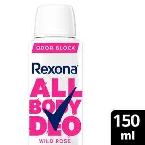 Desodorante en Aerosol para Todo el Cuerpo REXONA All Body Deo Wild Rose x 150 ml