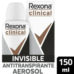 Rexona   Antitranspirante en aerosol woman invisible 96hs 91gr