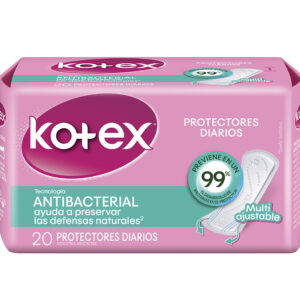 KOTEX ANTIBACTERIAL MULTIAJUS 20 PRO DIA